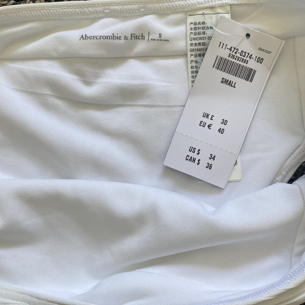 NWT / Abercrombie & Fitch High-Waisted Bikini Bottoms - Picture 2 of 2
